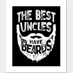 Uncles Have Beards Bearded Men Father Day Posters and Art